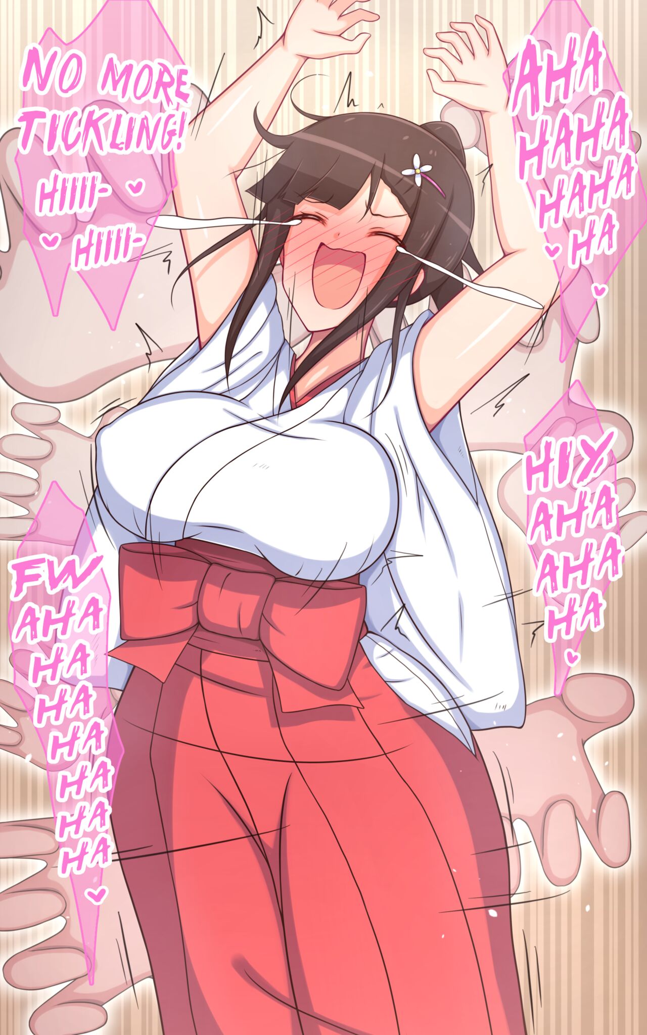 Miko-san no Kusuguri Saimin Himehajime | Shrine Maiden's New Year Hypno-tickling! page 11 full