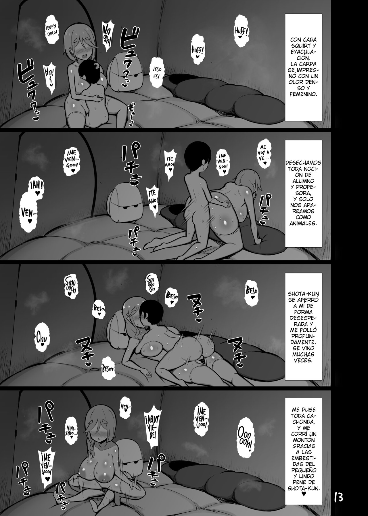 Boku to Sensei to Mure Tent | Enloqueciendo en la Carpa de mi Sensei page 12 full