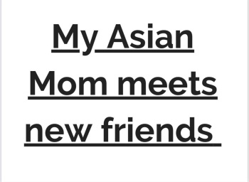 My Asian Mom Meets New Friends chapter 1 [english] [Momntr hentai] cover
