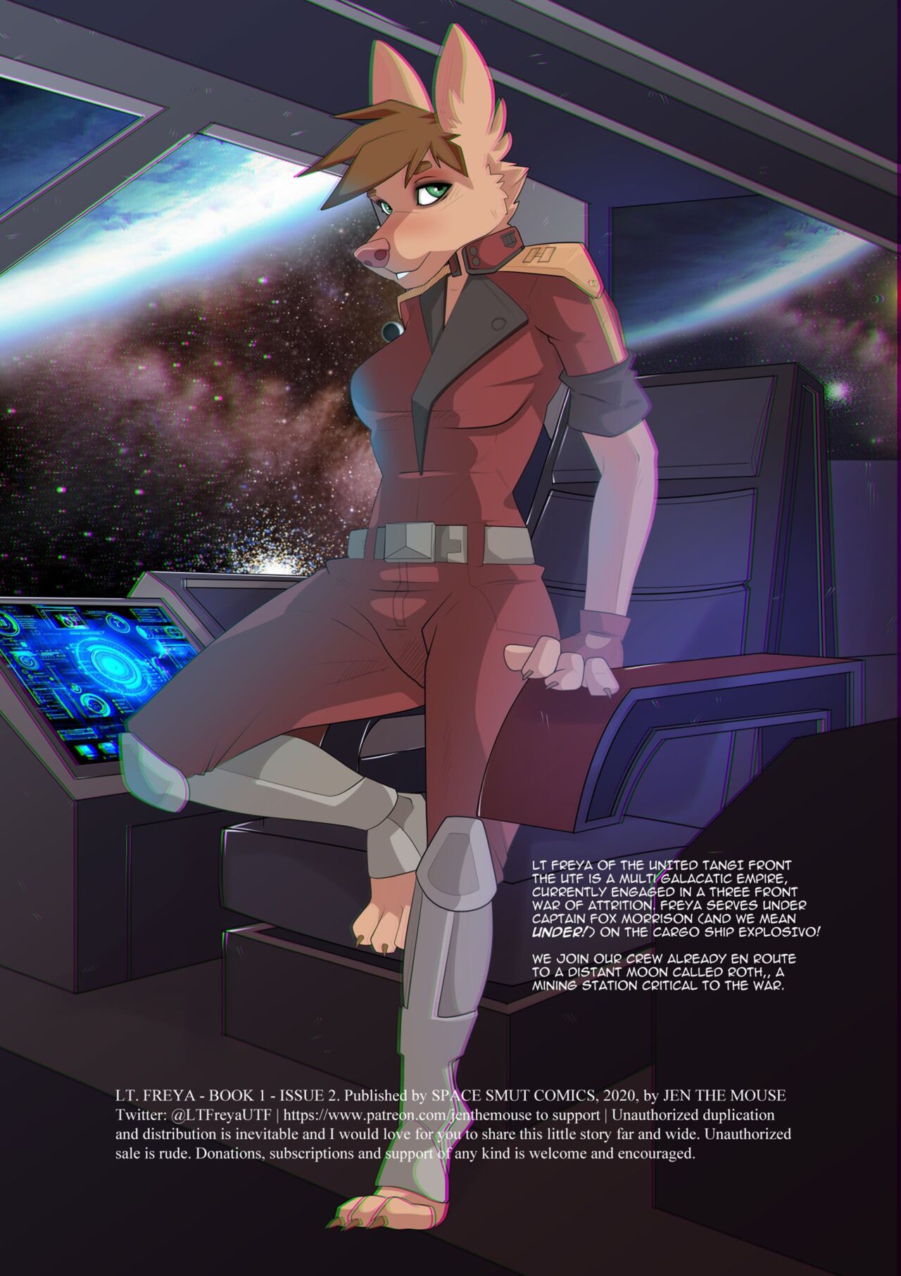 Lt. Freya. Issues 2 page 2 full