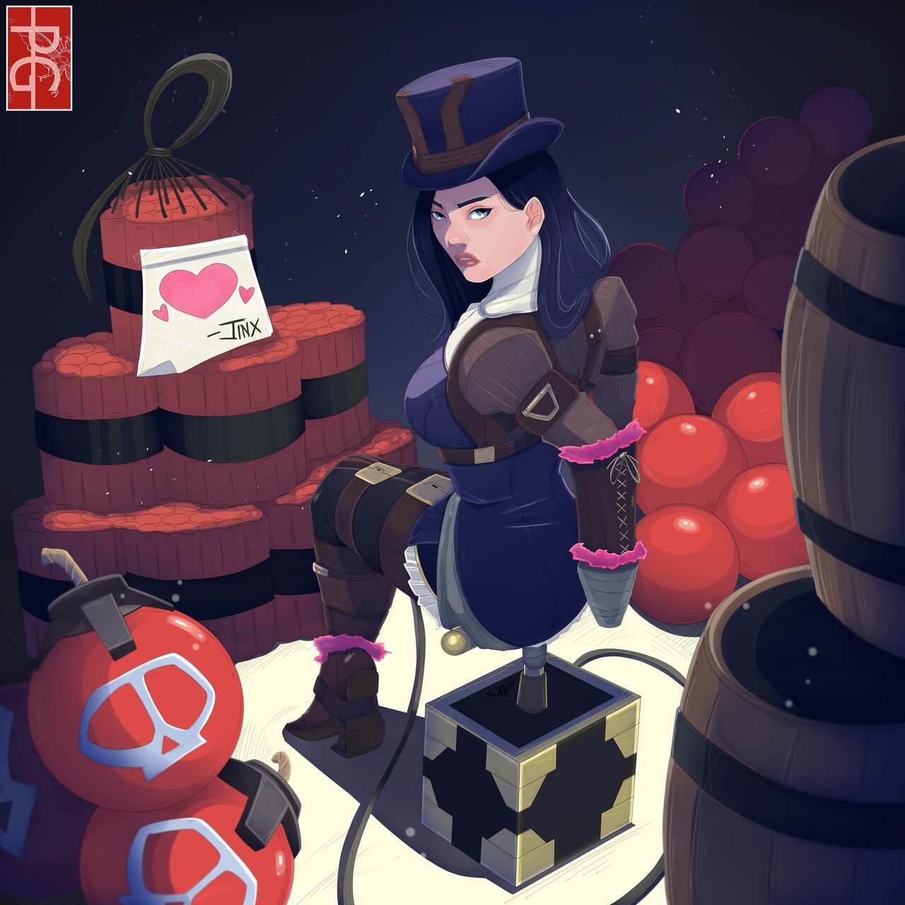 AFCait - AFK Caitlyn Skin page 1 full