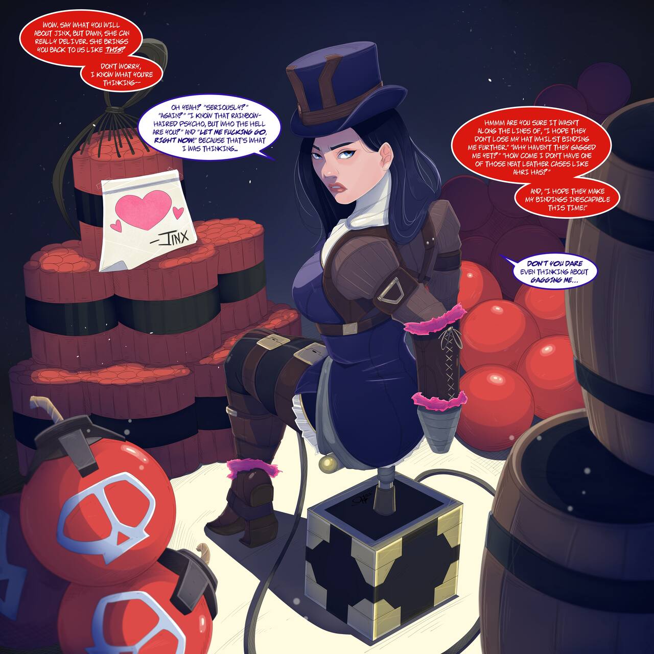 AFCait - AFK Caitlyn Skin page 2 full