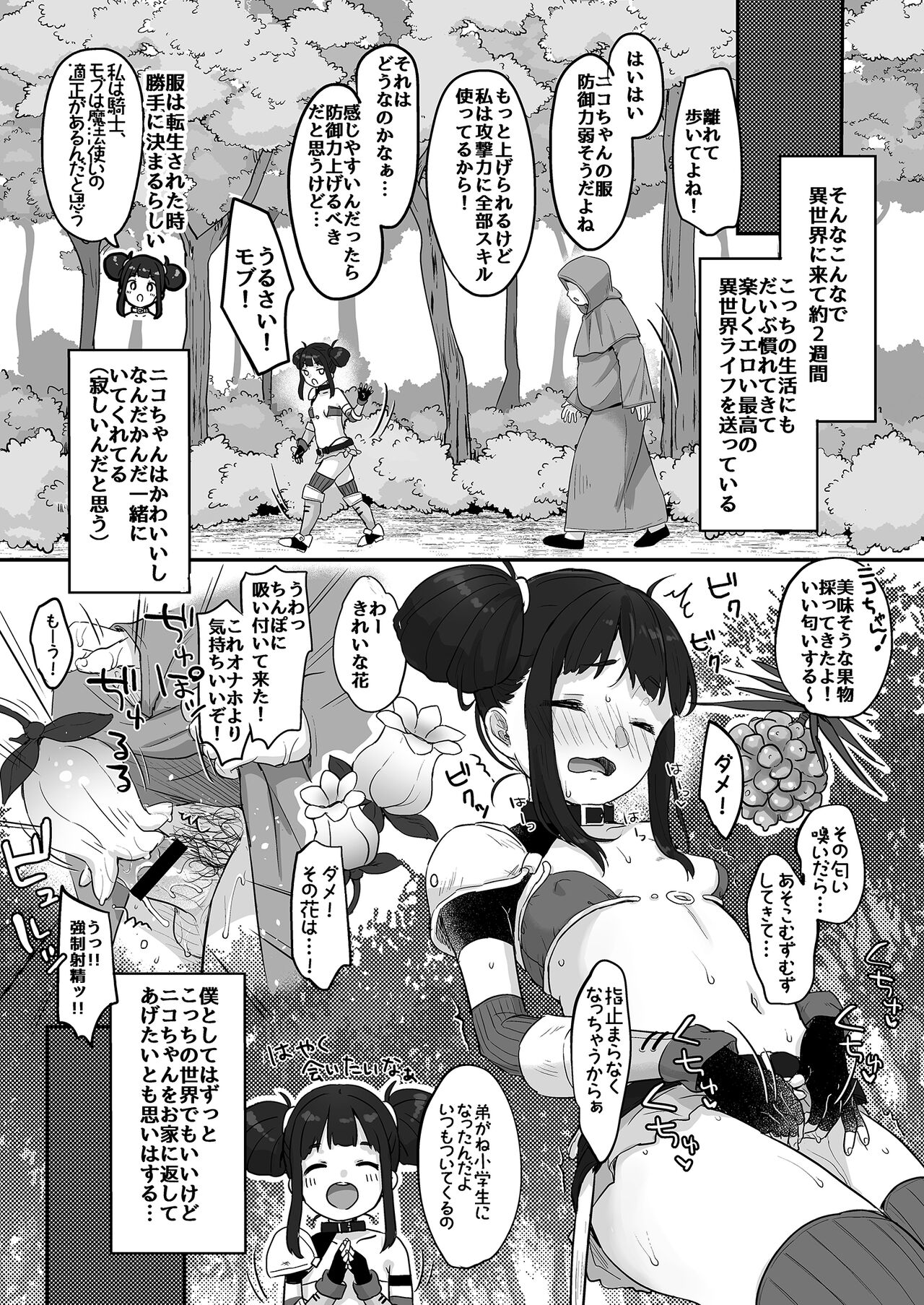 Nico to Mob no Isekai Eromanga page 12 full