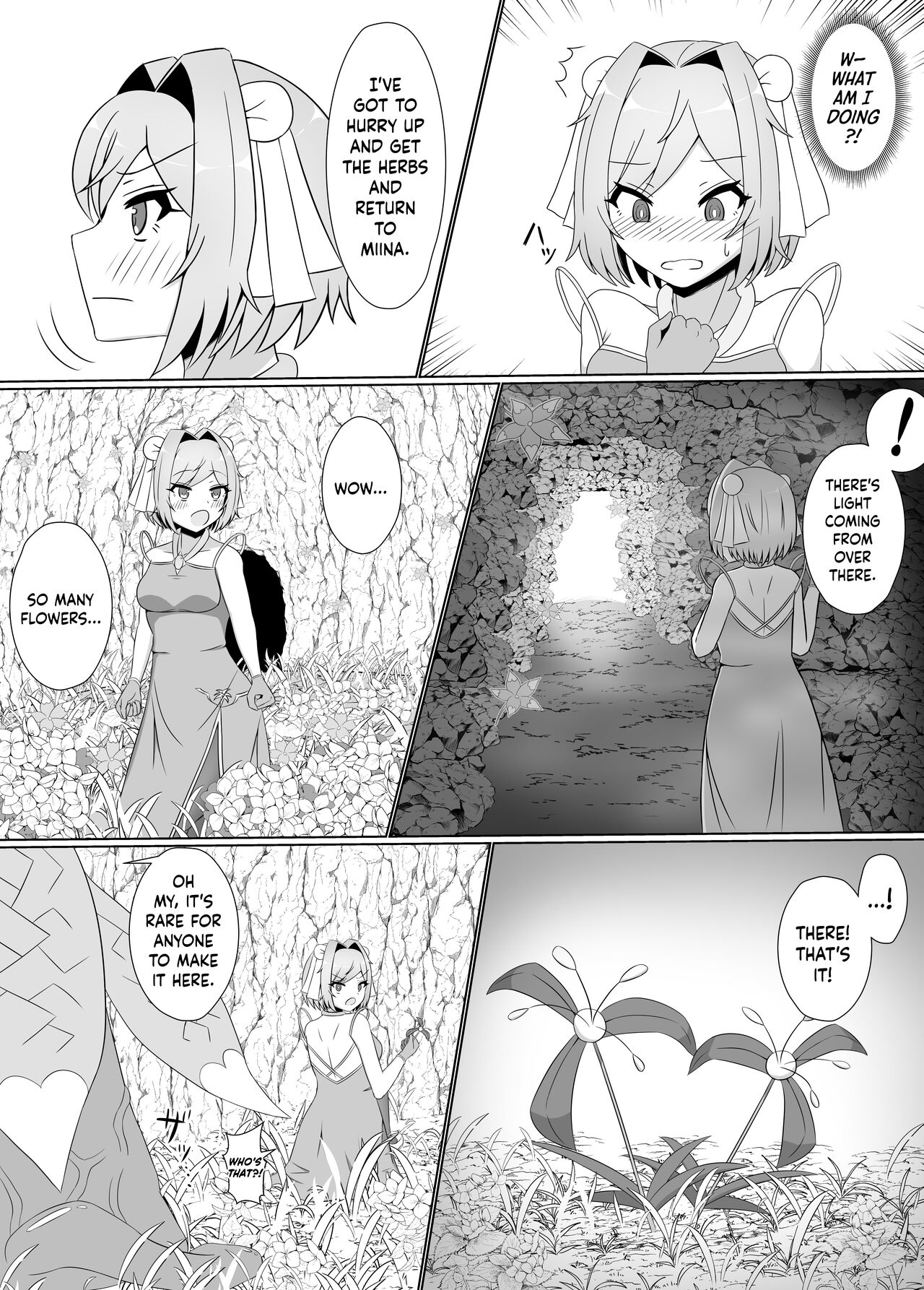 Kuro ni Somaru Yuri ~Kakutoumusume ga Alraune ni Kenzoku Ochi suru made~ | Black-Stained Yuri ~A Female Martial Artist Enslaved By An Alraune~ page 11 full