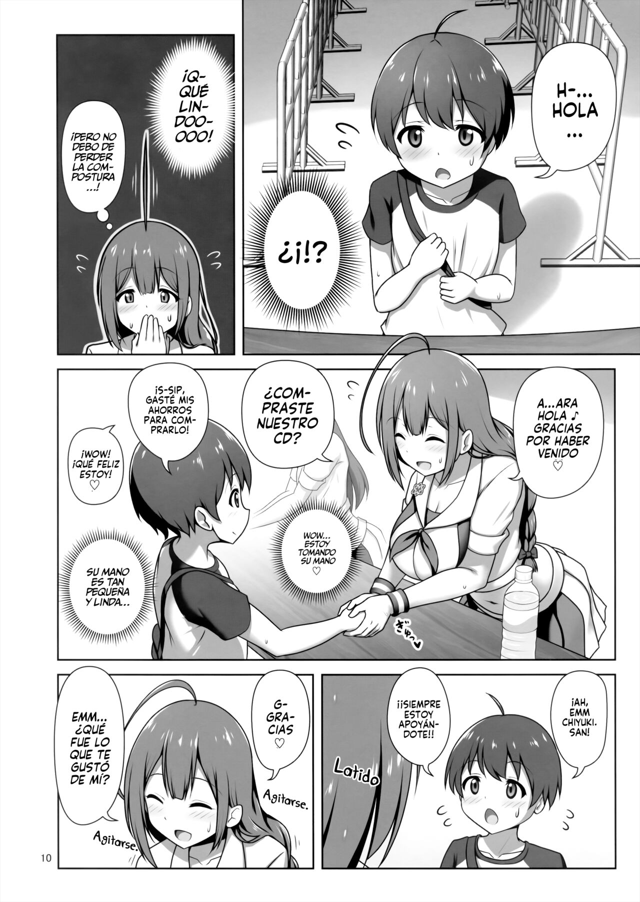 Chiyuki Onee-san ga Yasashiku Shiboritocchau Hon | Chiyuki Onee-san gentilmente me Exprime page 9 full