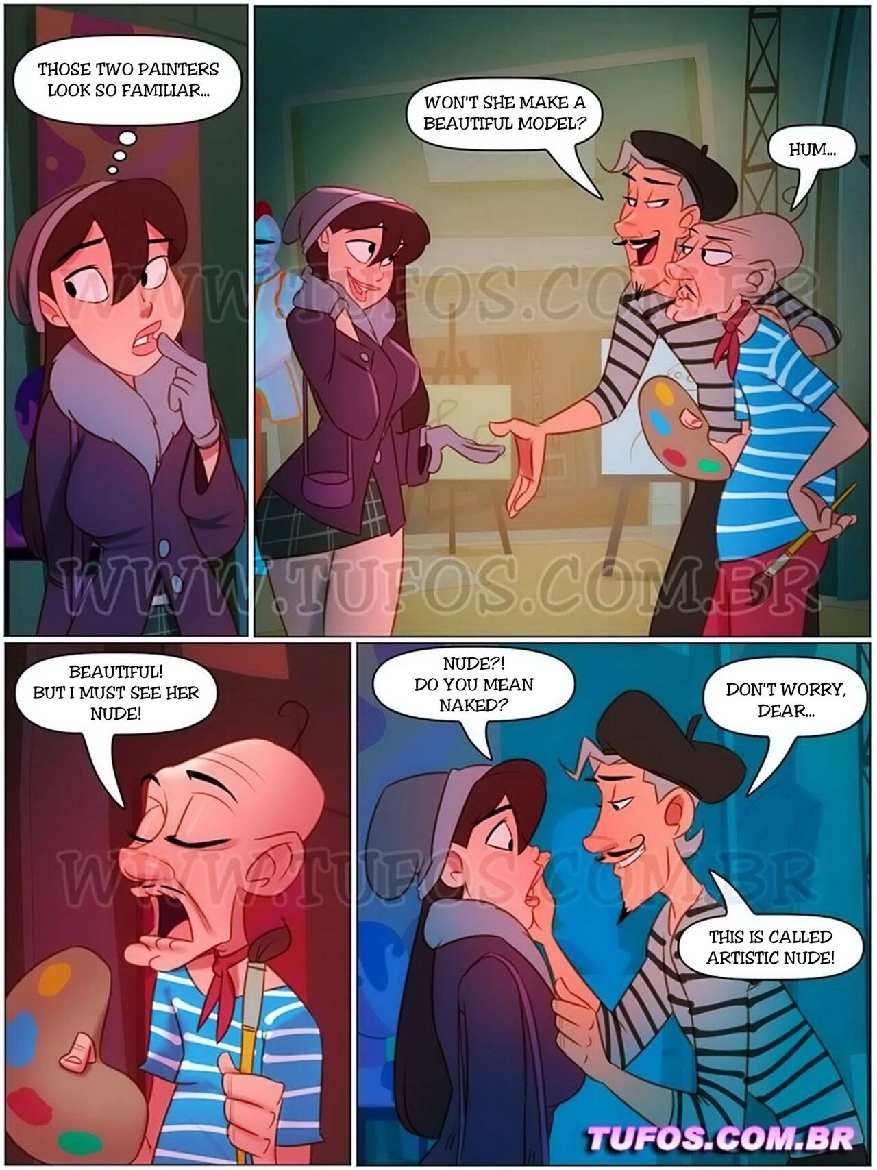 As 4 Sacanas  - 2 - english page 6 full
