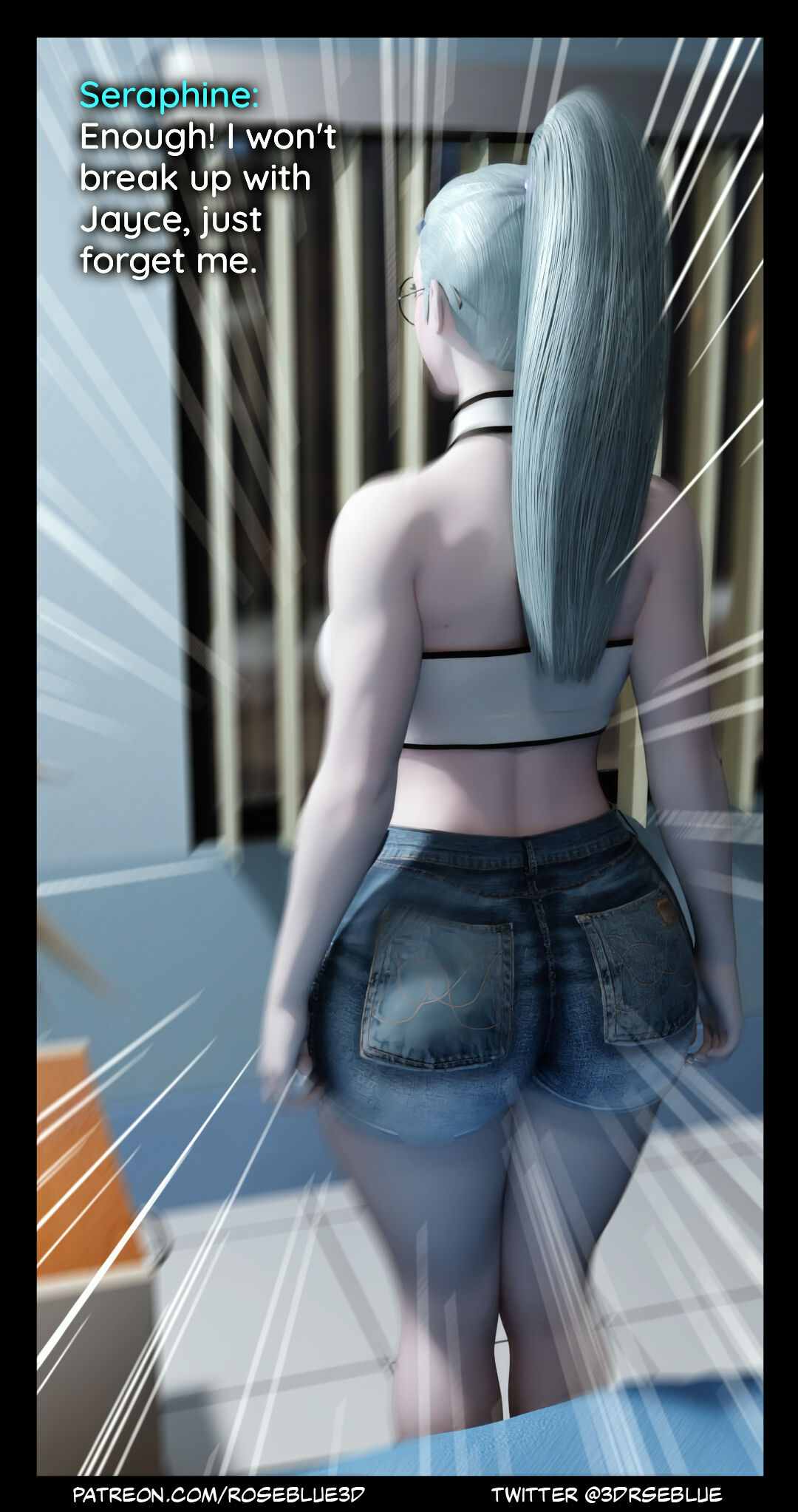 Seraphine comic 3D porn league of legends  Seraphine forbidden love english page 12 full