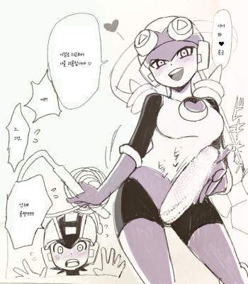 Exe Futanari Dark Roll chan x Rockman cover