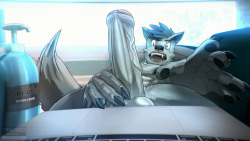 Wait, the webcam's on?