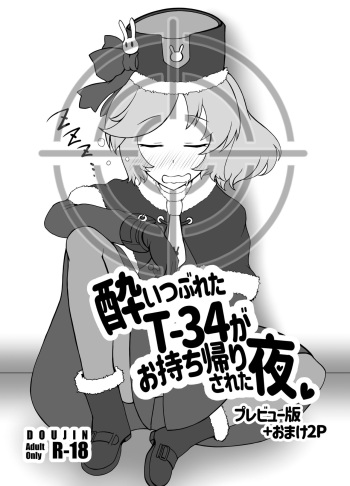 (C99) [Tasogare watari garasu (KOSHI)] Yoitsubureta T-34 ga omochikaeri sareta yoru (Ash Arms) cover