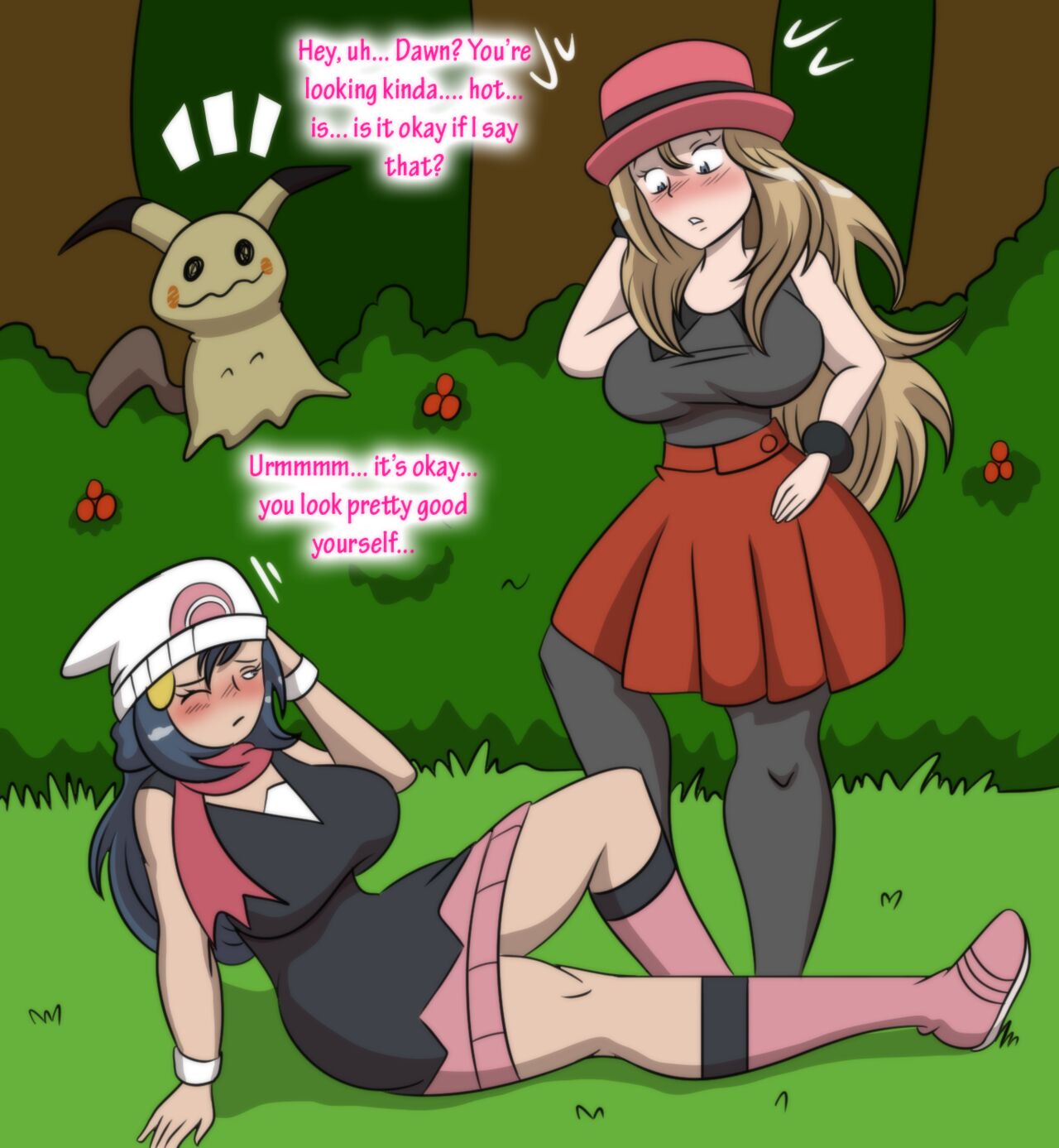 Battle of the Pokegals page 11 full