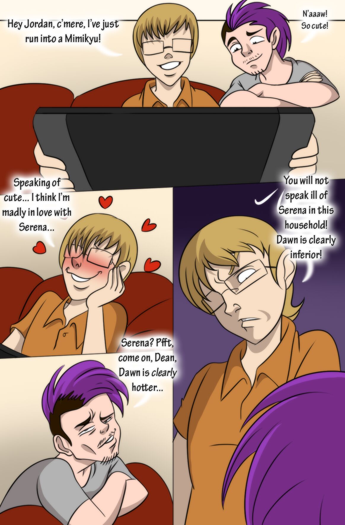Battle of the Pokegals page 2 full