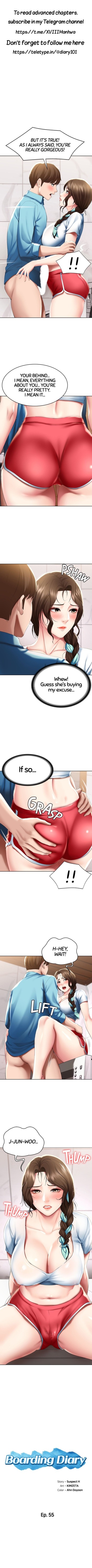 [Yonguija H×Kim Jeta] Boarding Diary (chapter 55 - 60) [English] [Webtoon] cover