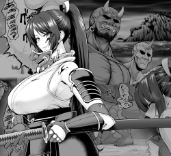 Kengou Shoujo Ga Oni Ni Kaeriuchi Ni Sare Haramibukuro Ni Sareru | 검호 소녀가 오니에게 반격당하여 임신 주머니가 된다