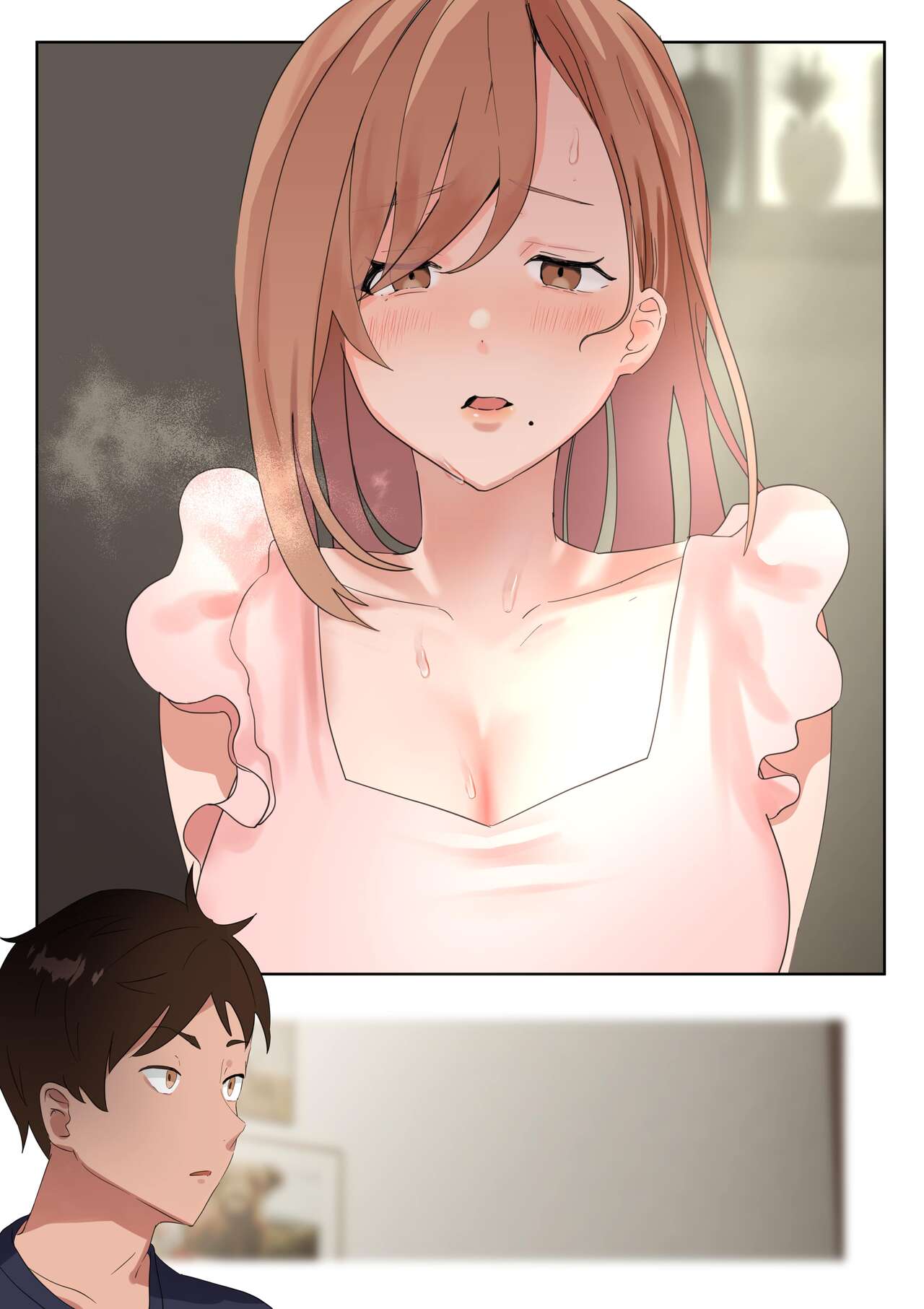 Kyuujitsu ni Ie de Bo-ttoshiteitara, Inmon wo Kizamareta Tonari no Seiso Kyonyuu Kyokou Hitozuma ga Tazunetekite Ecchi to Nakadashi wo Nedararetandaga page 12 full