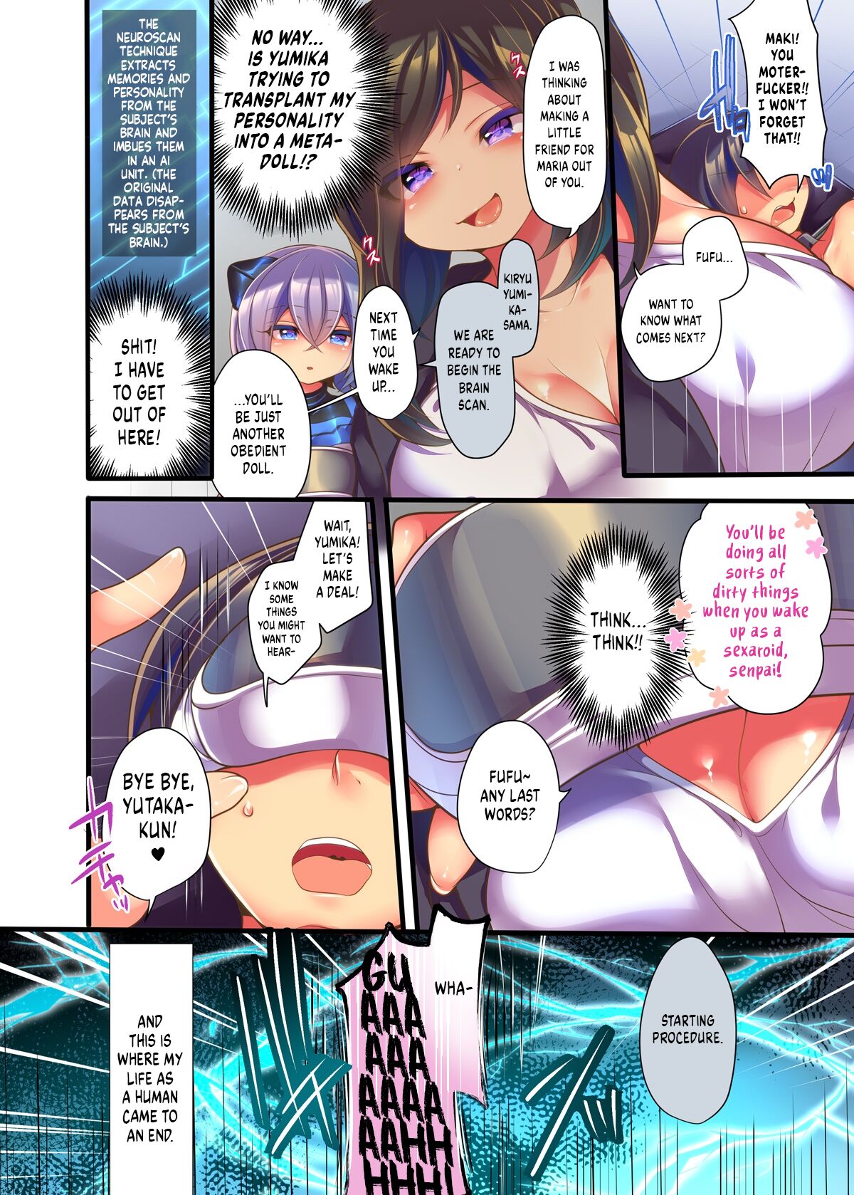 Metadoll NINA ~Elite Shain ga Sexaroid Gitai de Kutsujoku Houshi~ page 8 full
