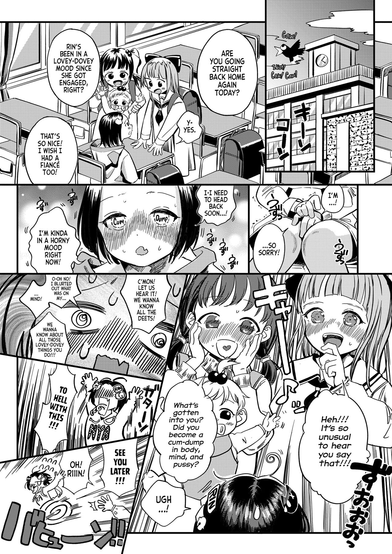 Watashi Koisuru Omanko, Rin 11-sai | Rin is an Eleven-year old Cum-dump in Love! page 11 full