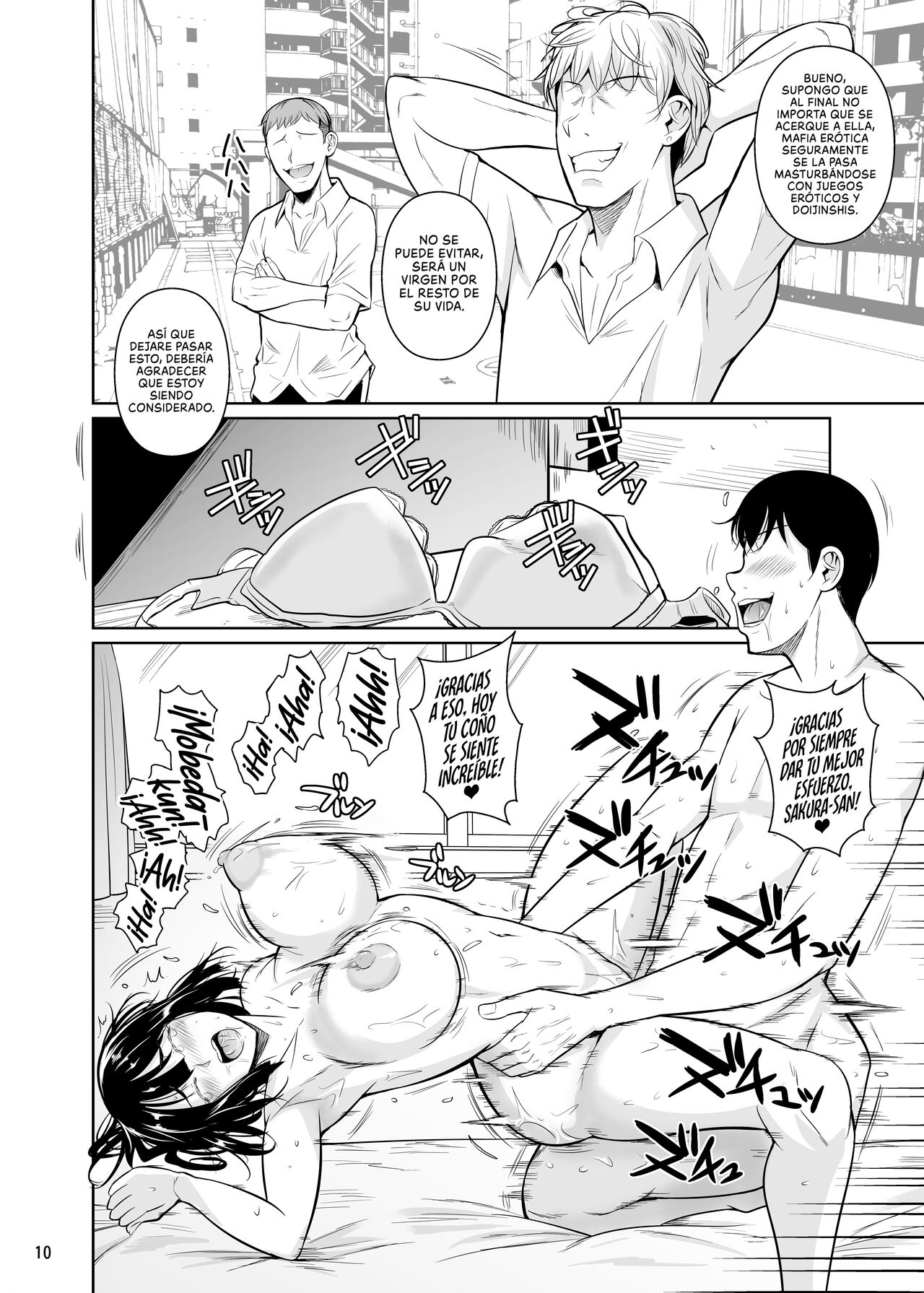 Bocchi no Mob ga Tadashii Sentaku o Shite Seiso Shoujo to Tsukiau. 2 Mochiron Sex | Un Mafioso Erótico toma la Decisión Correcta y Sale con una Chica Estupenda 2. Y por supuesto tienen Sexo page 11 full