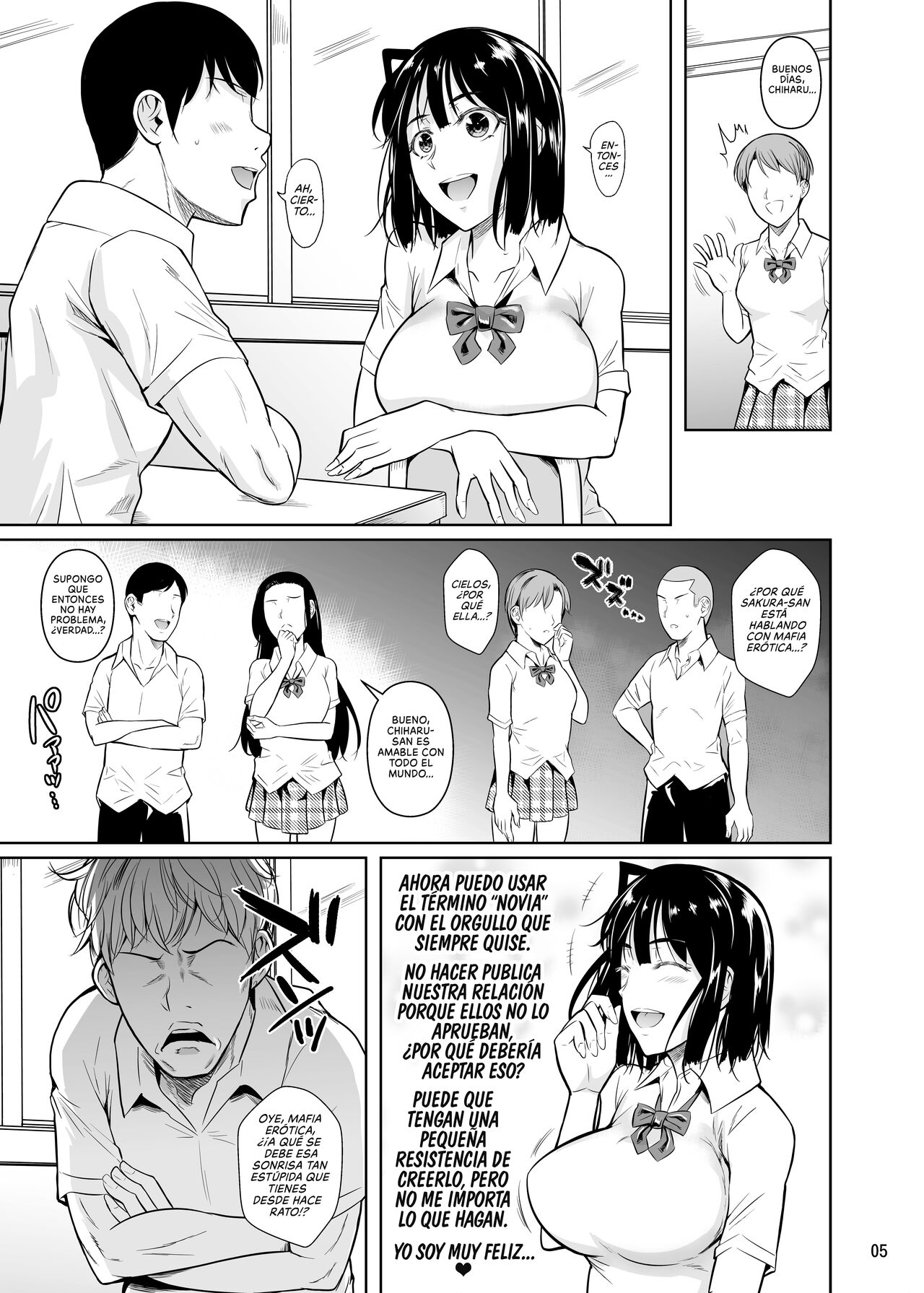 Bocchi no Mob ga Tadashii Sentaku o Shite Seiso Shoujo to Tsukiau. 2 Mochiron Sex | Un Mafioso Erótico toma la Decisión Correcta y Sale con una Chica Estupenda 2. Y por supuesto tienen Sexo page 6 full