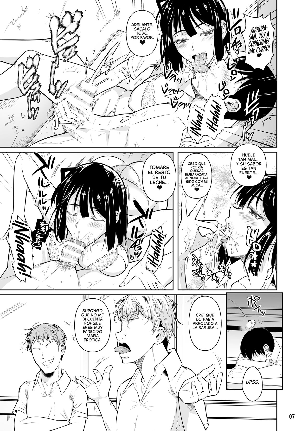Bocchi no Mob ga Tadashii Sentaku o Shite Seiso Shoujo to Tsukiau. 2 Mochiron Sex | Un Mafioso Erótico toma la Decisión Correcta y Sale con una Chica Estupenda 2. Y por supuesto tienen Sexo page 8 full