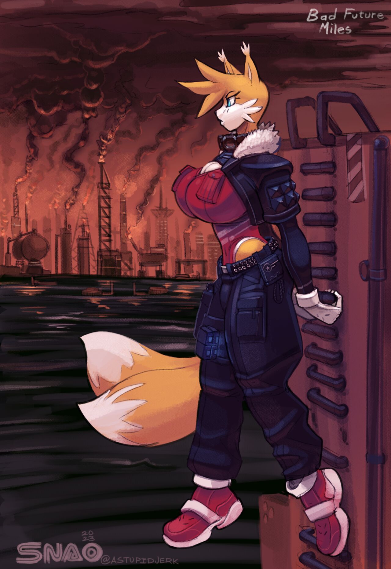 Tails Pilot oil ocean page 1 full