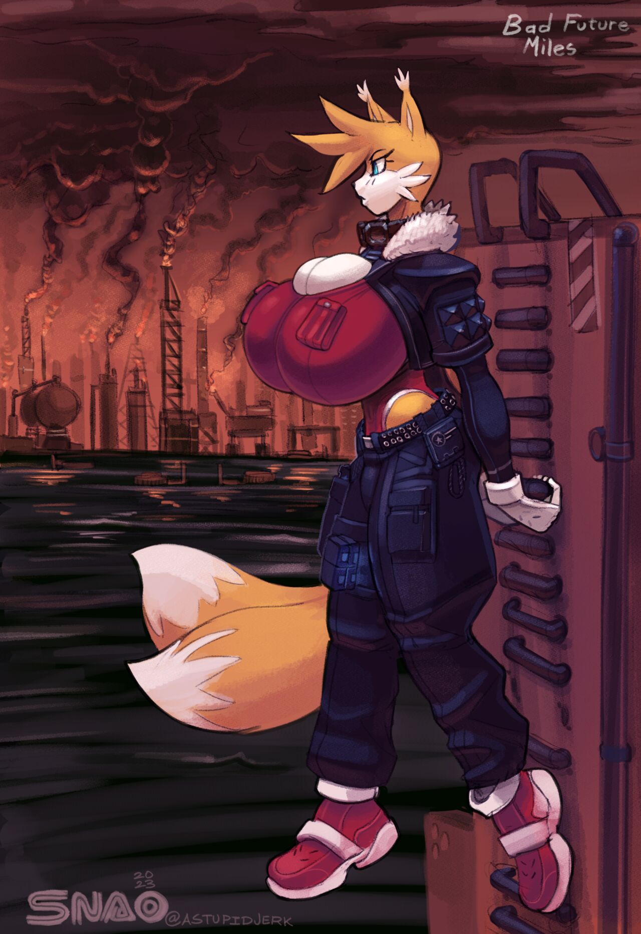 Tails Pilot oil ocean page 2 full