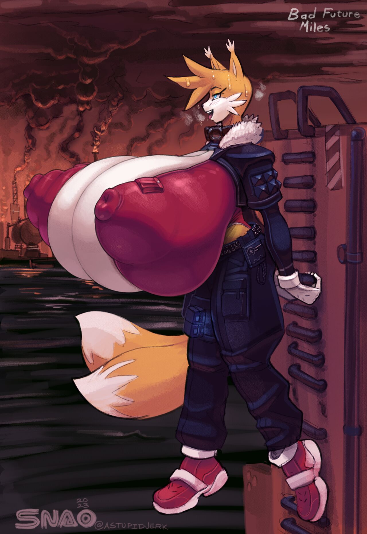 Tails Pilot oil ocean page 4 full