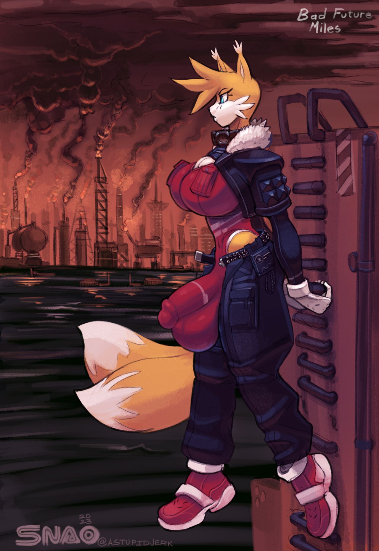 Tails Pilot oil ocean page 5 full