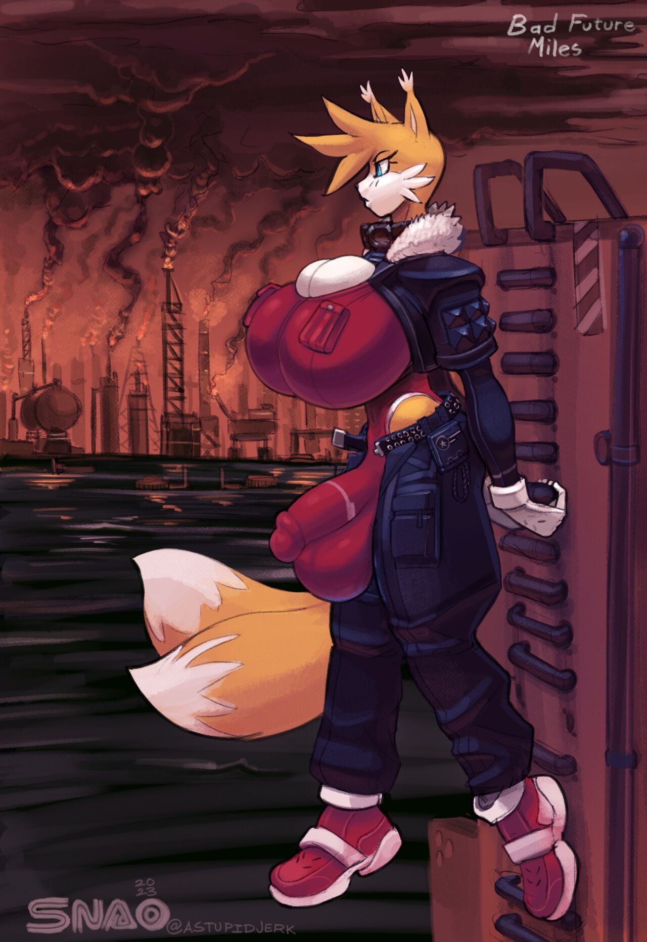 Tails Pilot oil ocean page 9 full