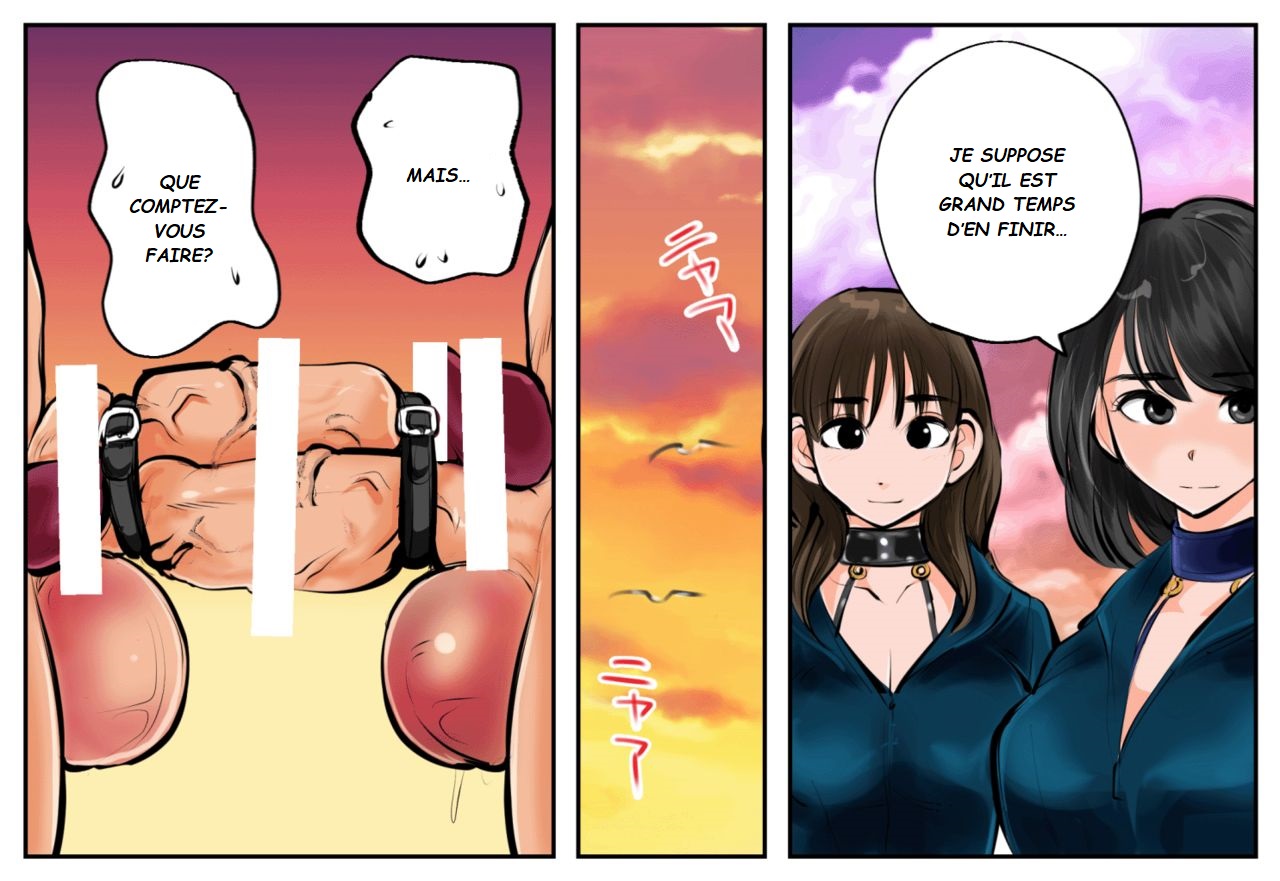Kinkeri Kyosei in Beach | Coups bas et castration à la plage page 11 full