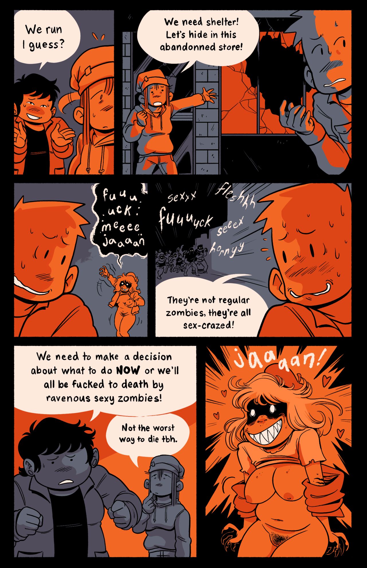 Night of the Amorous Dead page 11 full