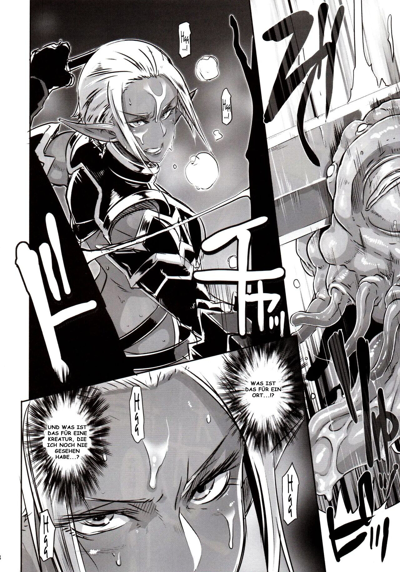 DARK ELF vs ALIEN page 5 full