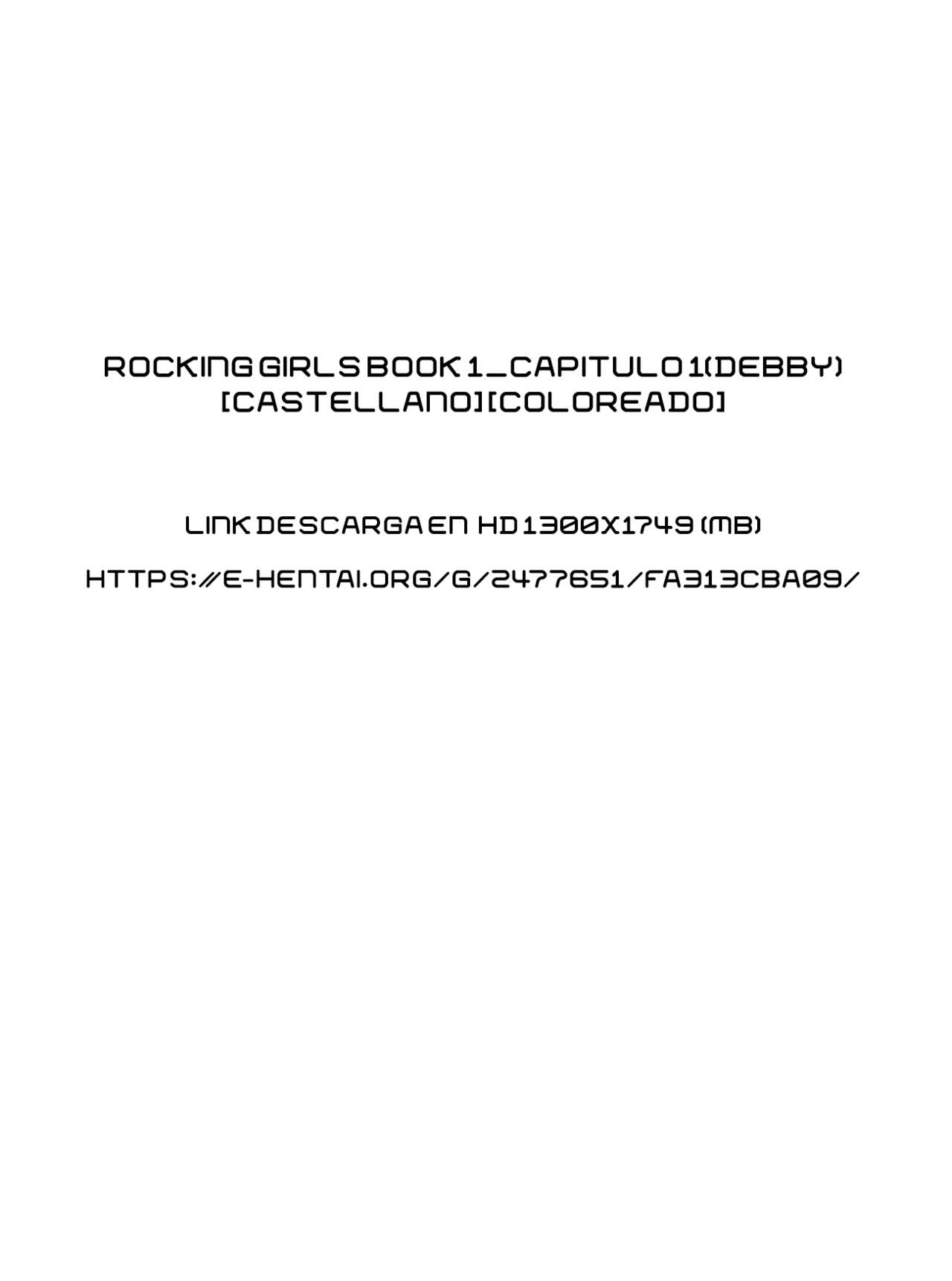 Rocking Girls Book 1_Capitulo 1 page 1 full