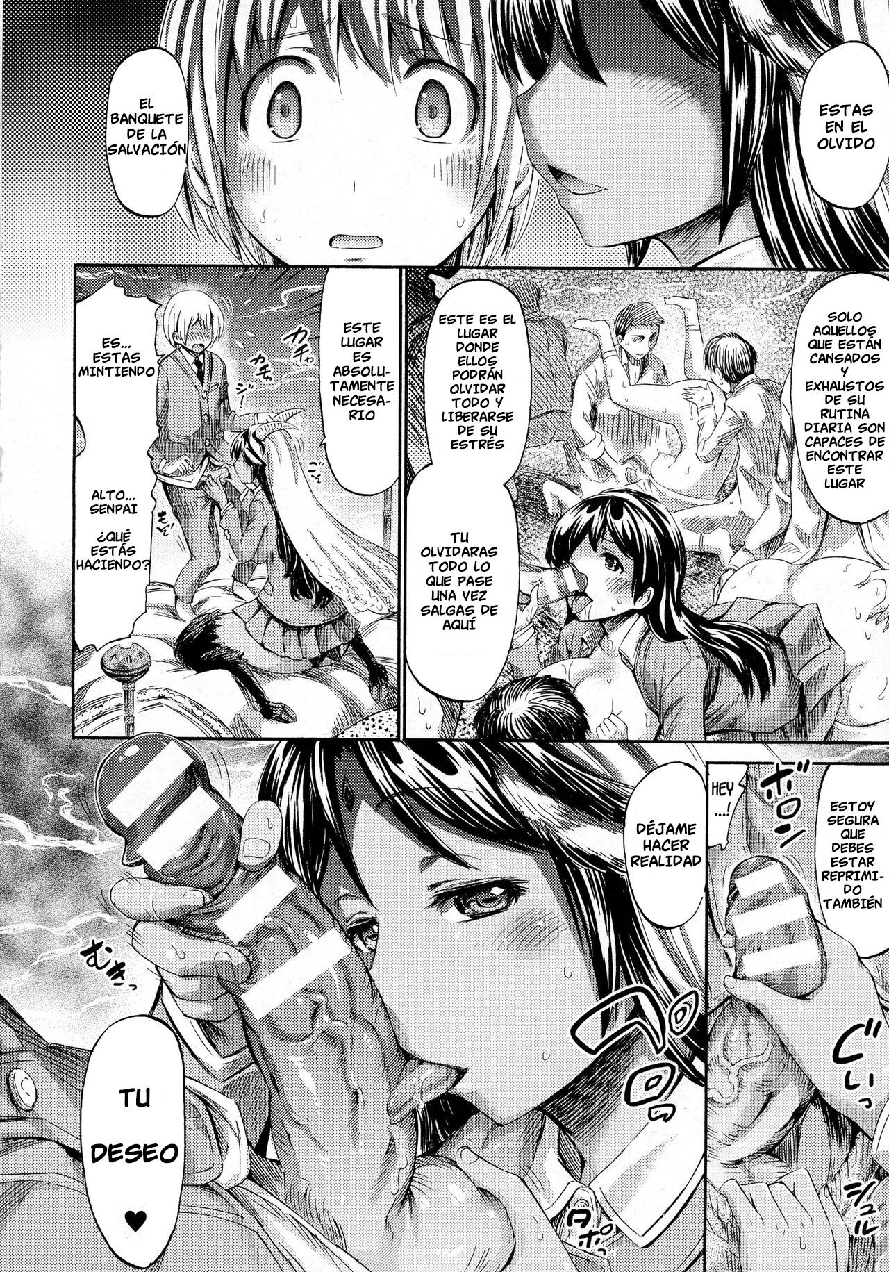 Sabbath wa Houkago, Chikashitsu de | The Sabbath happens after school, in the underground room page 4 full
