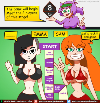 [potercolus] - SIZE POTIONS GAME cover