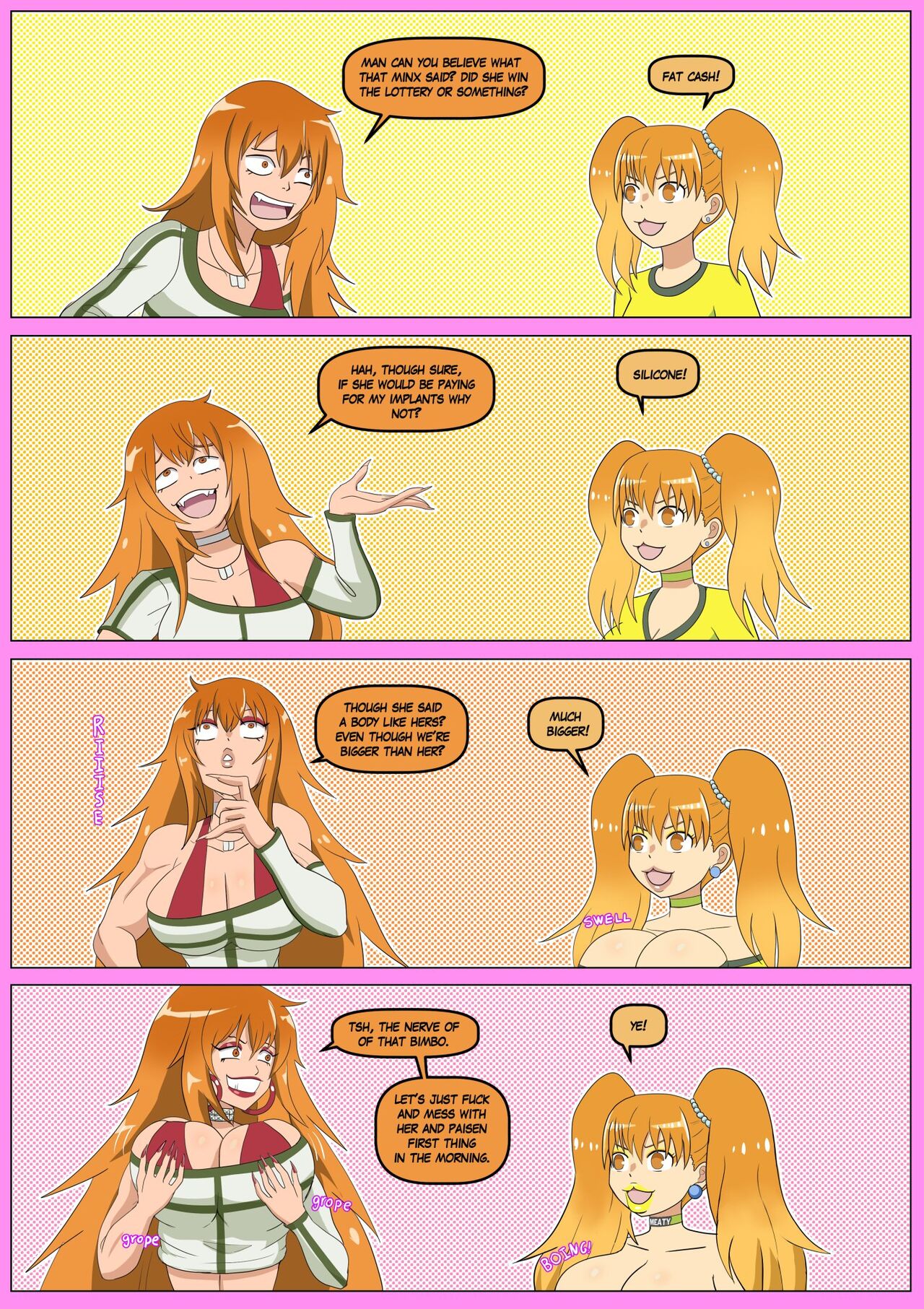 Annon Nagatoro's Bimbofication page 9 full