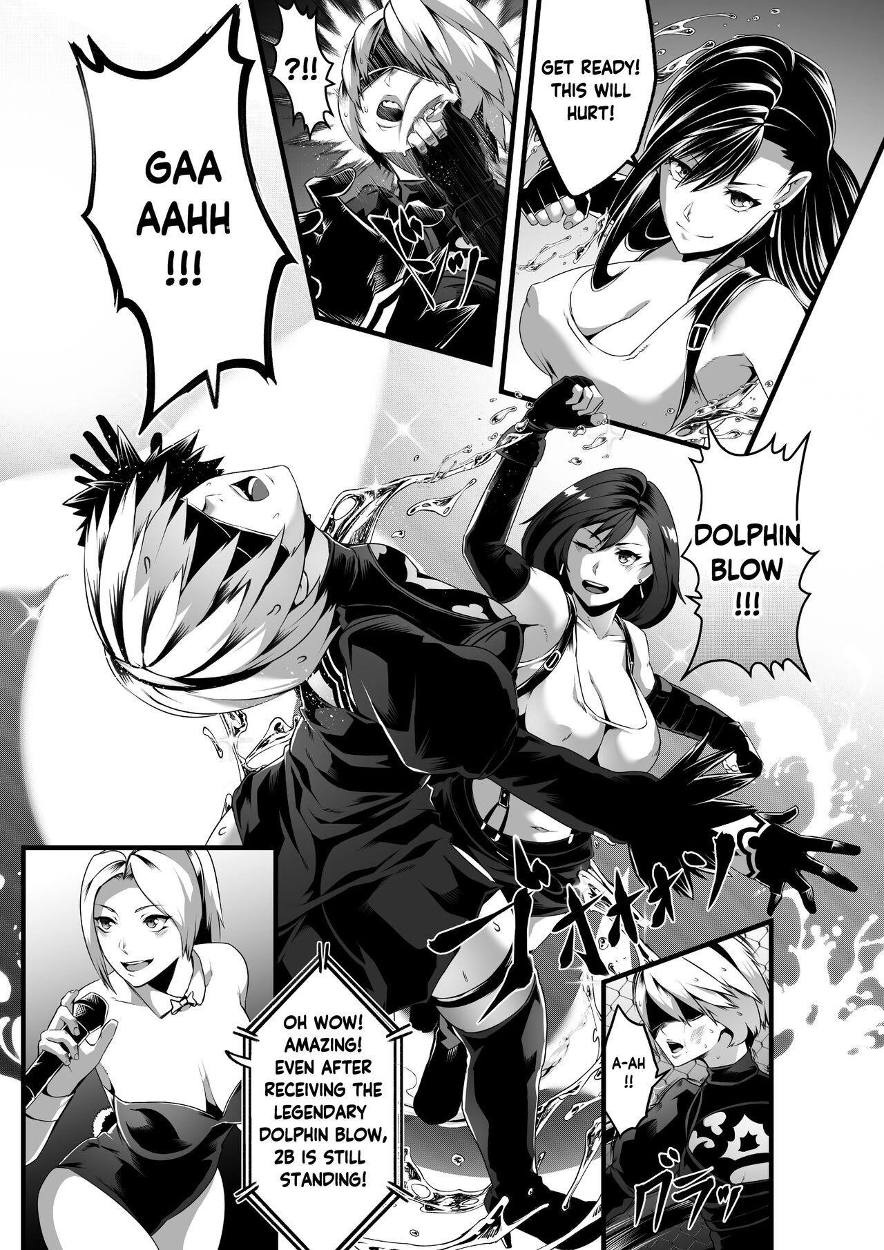 Square off! 2B vs Tifa page 12 full