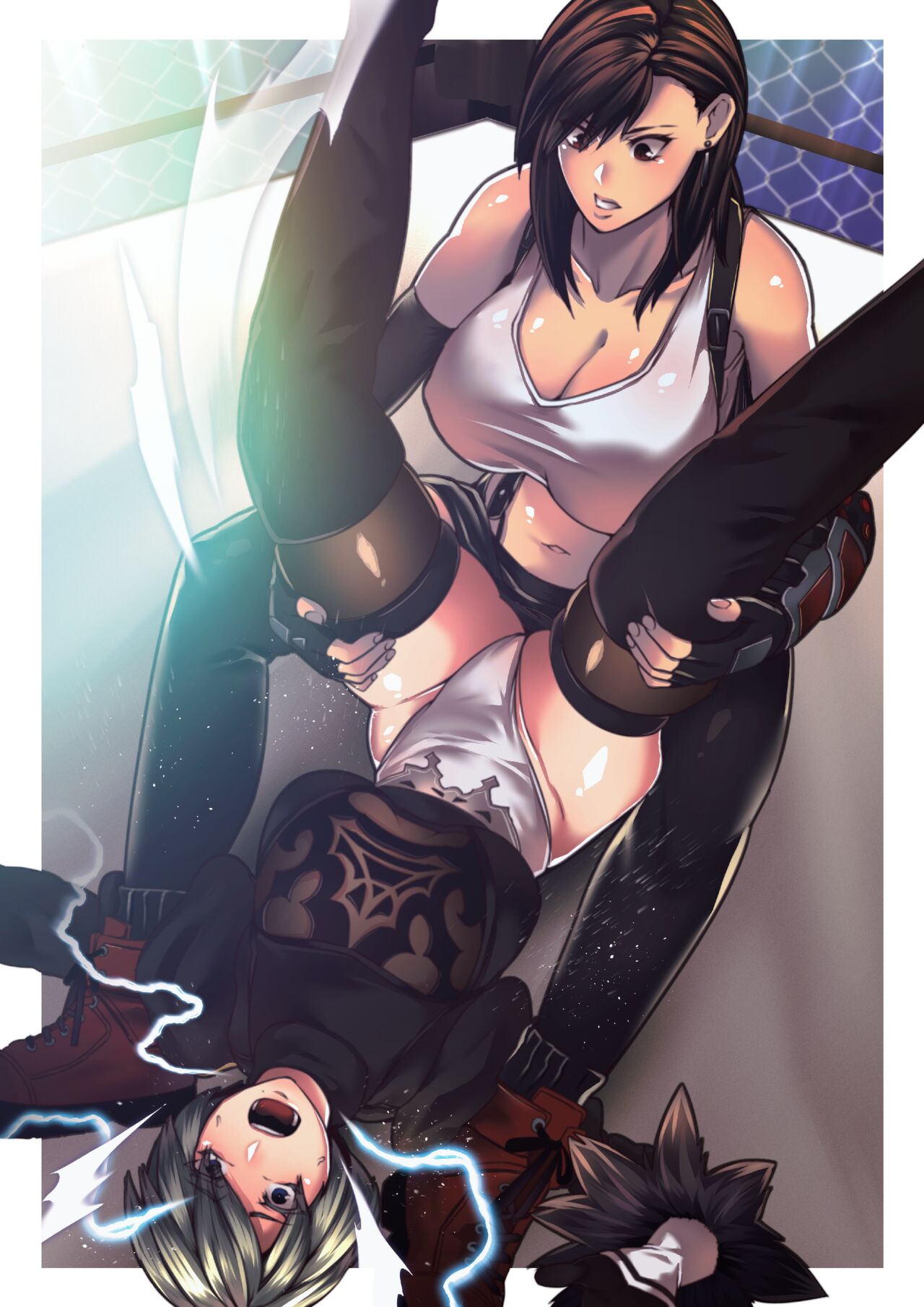 Square off! 2B vs Tifa page 2 full