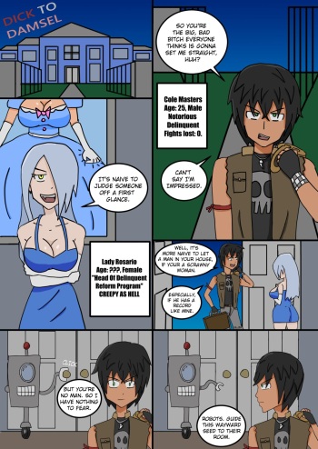 [TheSmuttyBandit] Dick to Damsel (Ongoing) cover