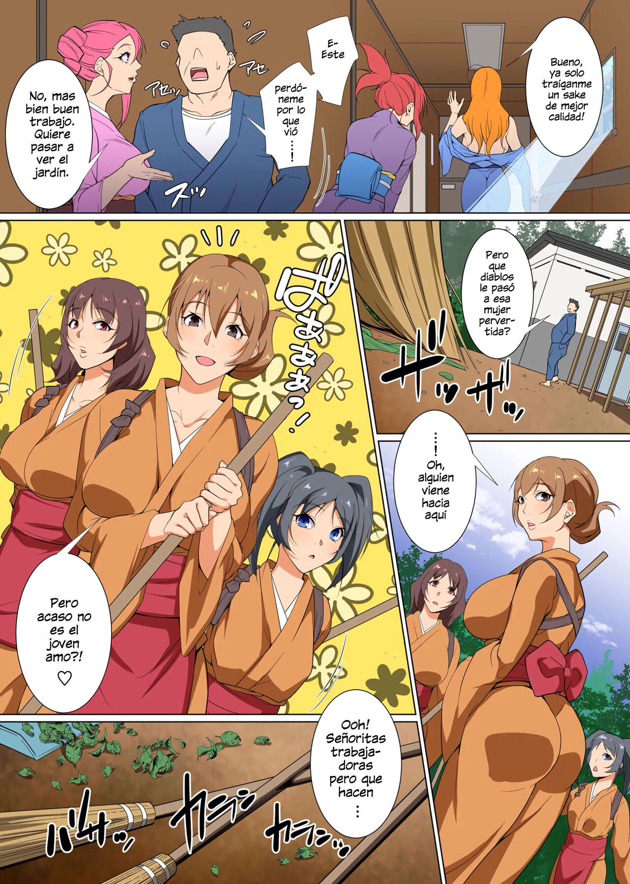 Sen'nō ryokan e yōkoso! Hatsujō kyonyū bijo-tachi no seiyoku o shizume rareru no wa ore hitoridake page 8 full