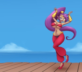 [Metachoke] Shantae Breast Expansion Compilation cover