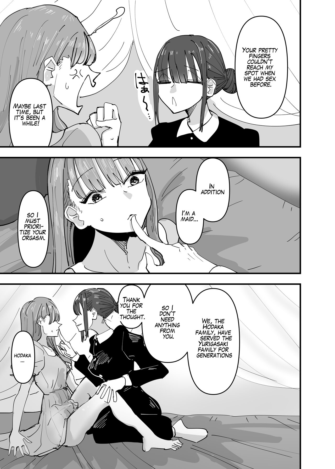 Ijiwaru na Do-S Maid o Wakarasetai Ojou-sama no Hanashi | Rich Girl Wants To Teach Her Sadistic Maid A Lesson page 11 full