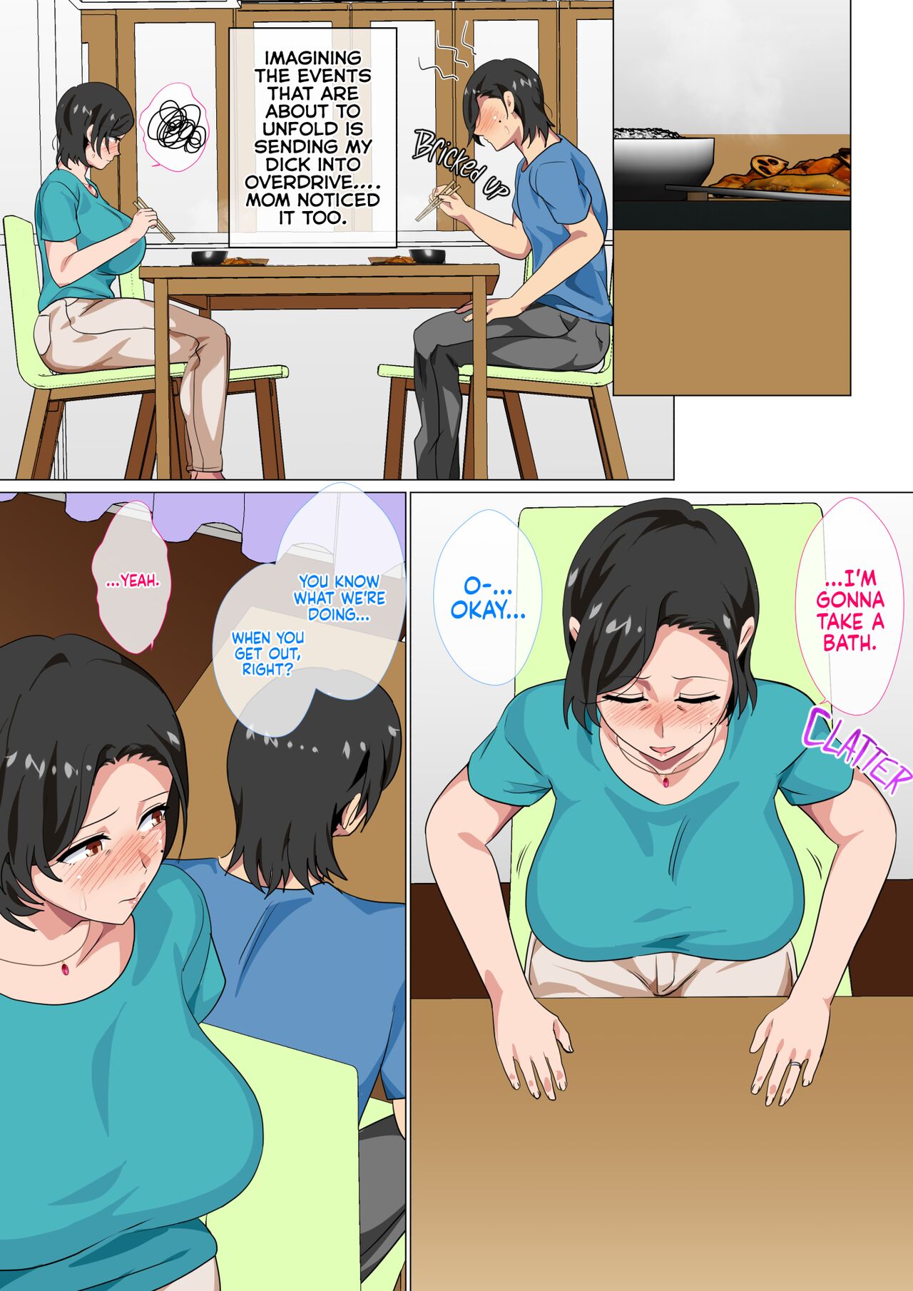 Hahaoya ni Kokuhaku Shitara Ichinichi dake Sex o Sasete Kureta Hanashi | I Confessed to My Mom and She Let Me Have a One-Day-Only Sex-Fest page 12 full