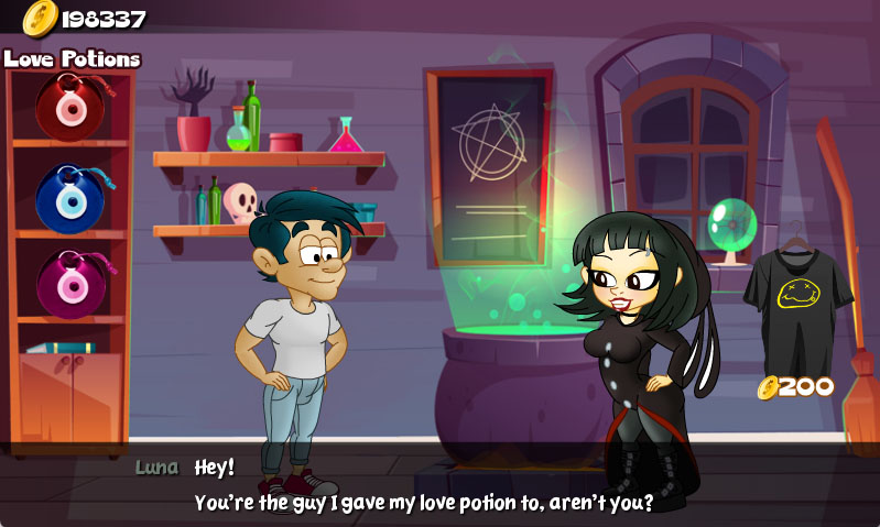 Hungry Girls Game: Luna's Lambent Magic page 10 full