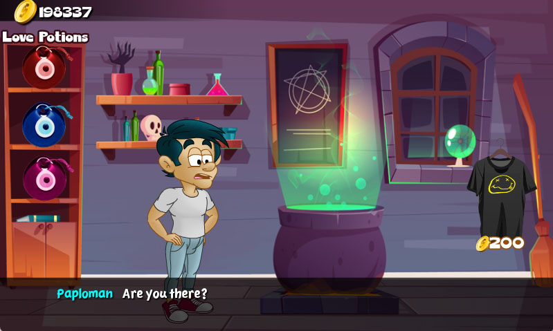 Hungry Girls Game: Luna's Lambent Magic page 5 full