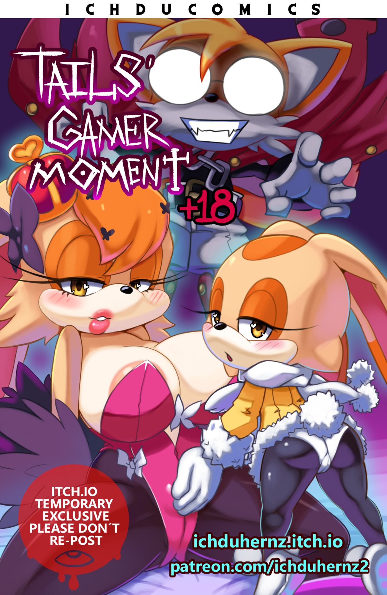 Tails' Gamer Moment page 1 full