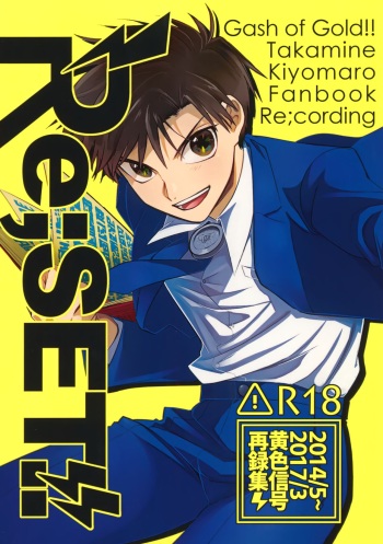 (C95) [Yellow Signal (Saiga Asuka)] Re;SET!! (Konjiki no Gash!!) cover
