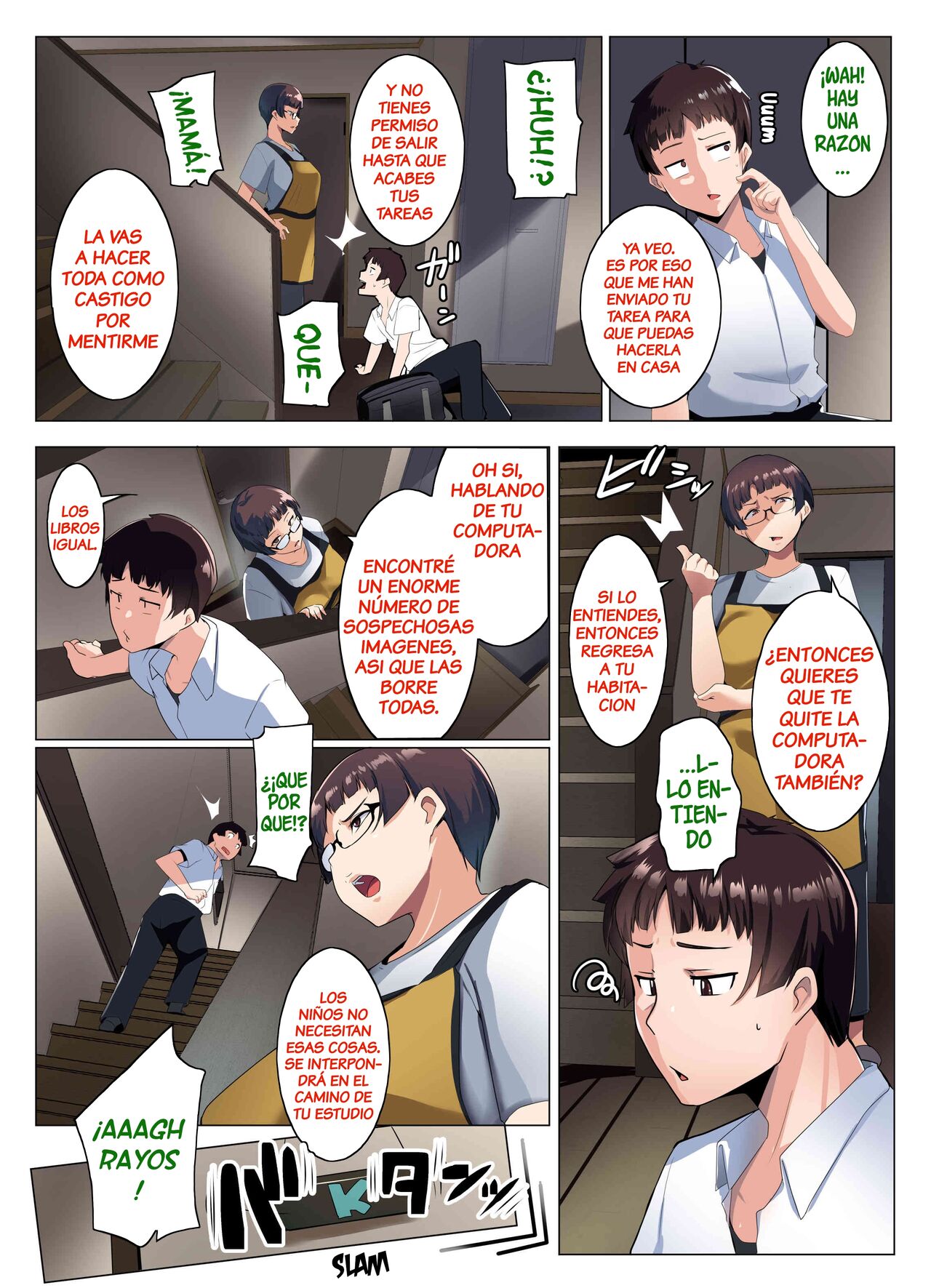 Megane Tsuma no Otomodachi | El Amigo De La Esposa Con Lentes page 8 full
