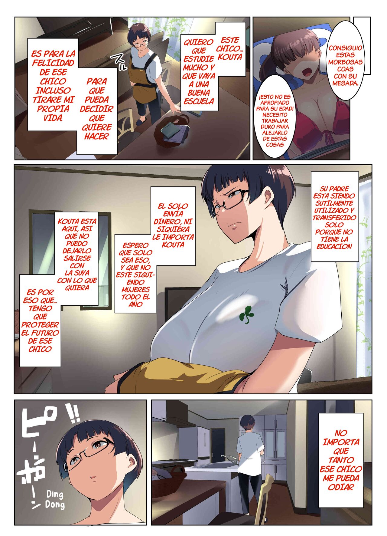 Megane Tsuma no Otomodachi | El Amigo De La Esposa Con Lentes page 9 full
