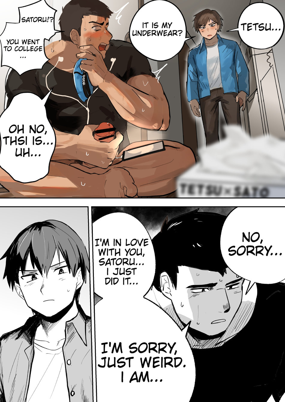 Gachimuchi Nonke no Shinyuu ga Jitsuwa Ore no Koto Daisuki datta Kudan ni Tsuite | A stocky straight guy who actually loves me page 6 full